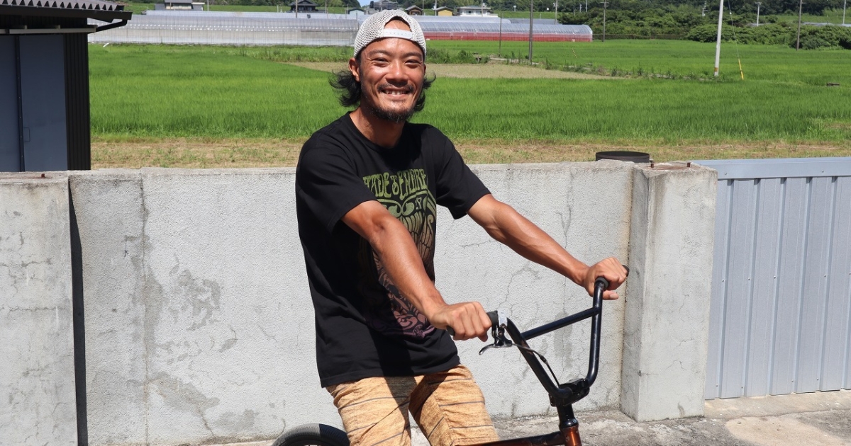 BMXを通して新しい場所や人と繋がり、豊かな経験をしてもらいたい。 | 移住者インタビュー | 住んでみんで徳島で！